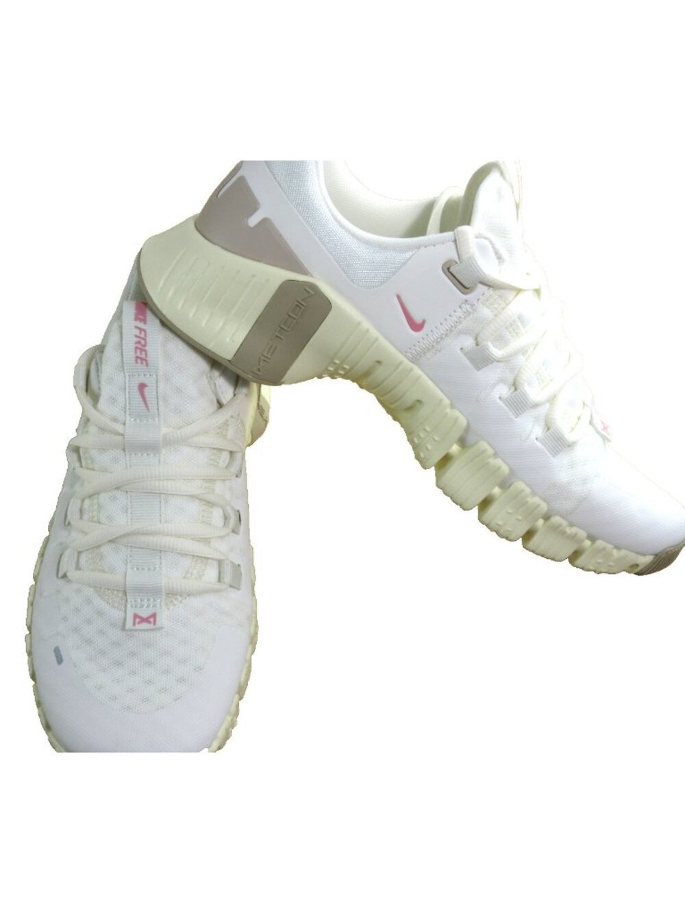Women's Nike Free Metcon 5 Running Training Shoes Sail Coconut Milk Size 7 NEW - Picture 4 of 7